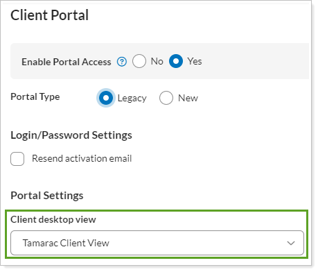 Create a Client View